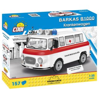 Cobi 24595 Youngtimer Barkas B1000 Krankenwagen