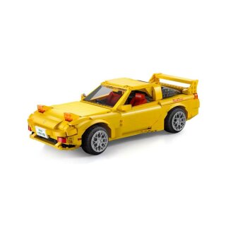 CaDA C61023 Mazda FD3S RX-7 gelb Klemmbaustein