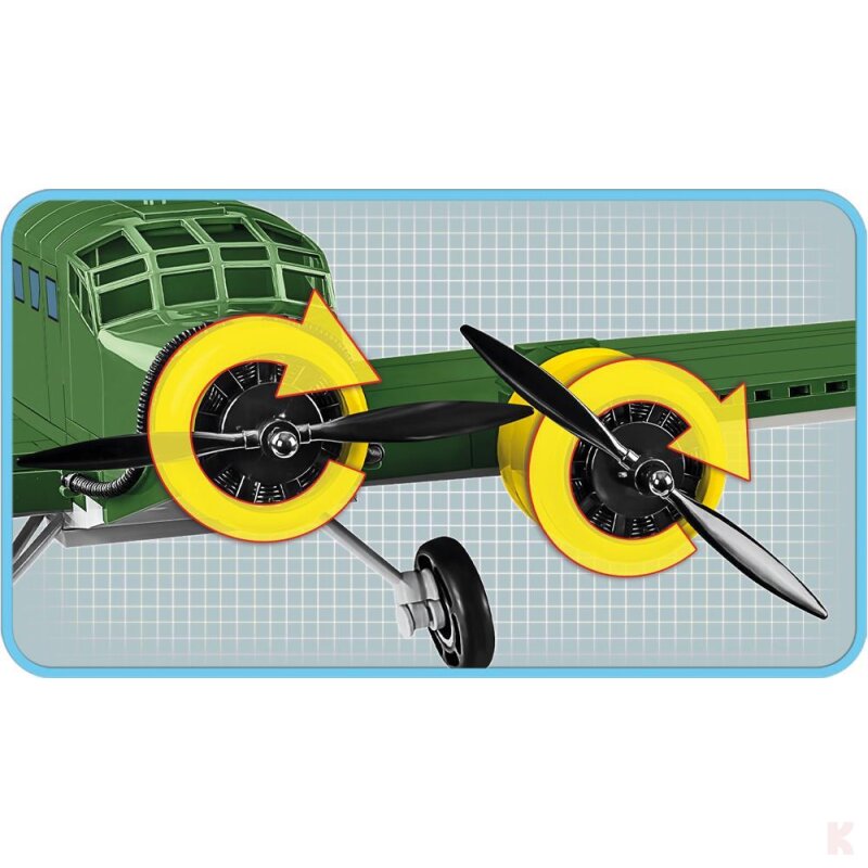 Cobi 5710 Historical Junkers Ju52/3m