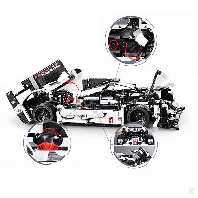 CaDA C61016W Sport Auto Rennwagen