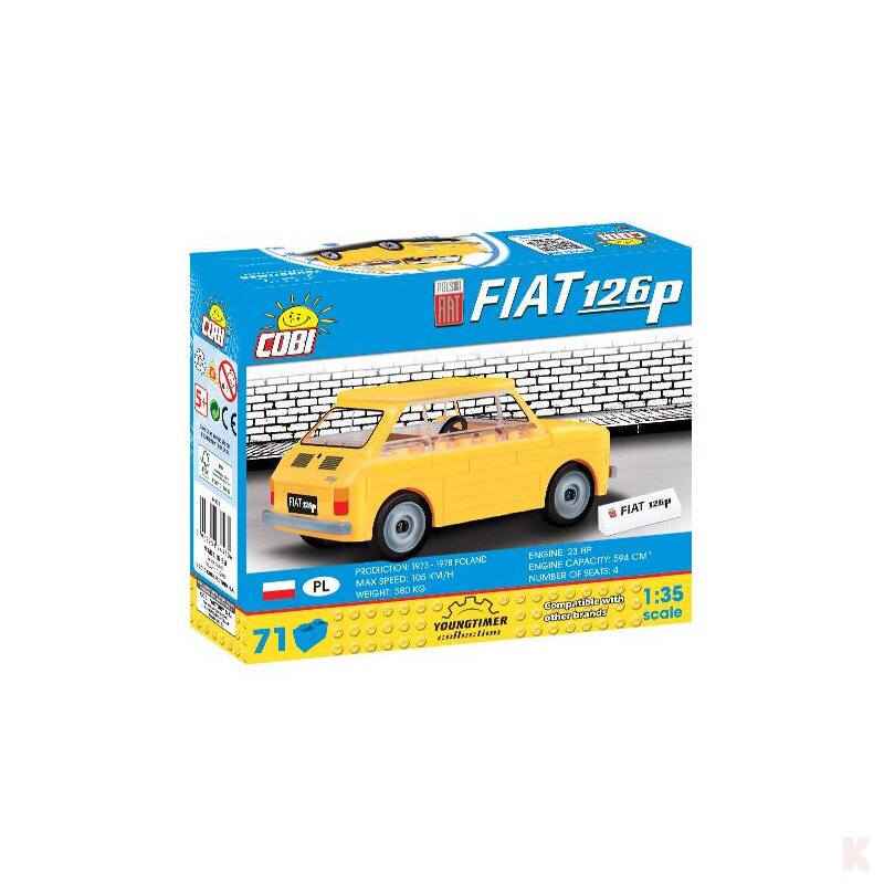 Cobi 24530 Youngtimer Fiat 126p