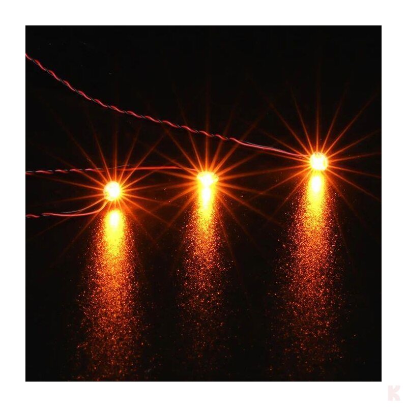 Briksmax BXA12_3 15cm Einzel LED Gelb (3 Stück)