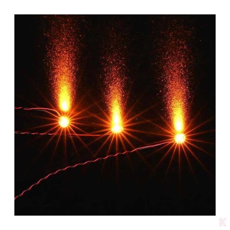 Briksmax BXA12_3 15cm Einzel LED Gelb (3 Stück)