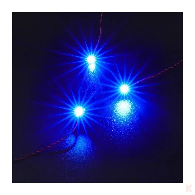 Briksmax BXA5_3 30cm Einzel LED Blau (3 Stück)
