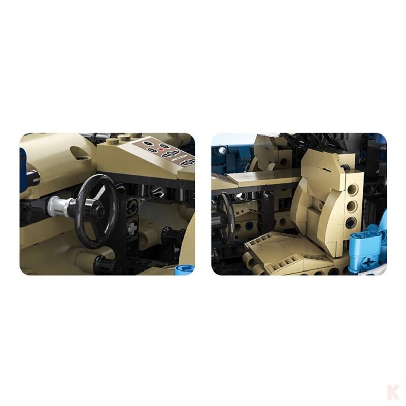 CaDA C61028W Sportwagen Blue Phantom