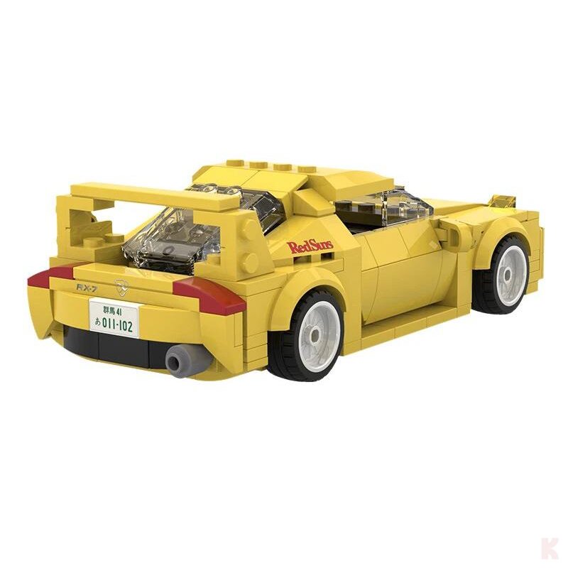 CaDA C55013W Initial-D Mazda FC3S RX-7 gelb