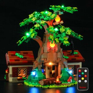Briksmax BX432 LED Beleuchtungsset für LEGO® Ideas Winnie the Pooh 21326 Beleuchtung
