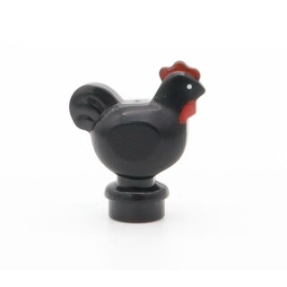 Klemos KL-40105 Klemmbaustein Huhn schwarz (4 Stück)