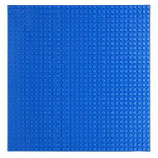 Klemos KL-20050 Klemmbaustein Grundplatte 32x32 Blau beidseitig (25cmx25cm) Klemmbaustein