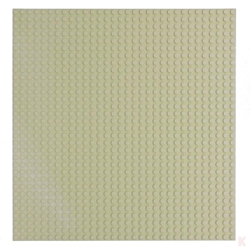 Klemos KL-20054 Klemmbaustein Grundplatte 32x32 Sand / Beige beidseitig (25cmx25cm) Klemmbaustein