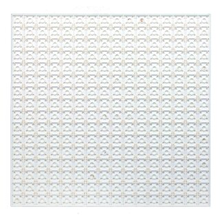 Klemos KL-20056 Klemmbaustein Grundplatte 32x32 Wei&szlig; beidseitig (25cmx25cm)