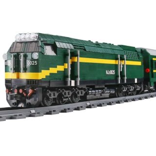 Mould King 12001 Eisenbahn NJ2 Diesel Lokomotive RC