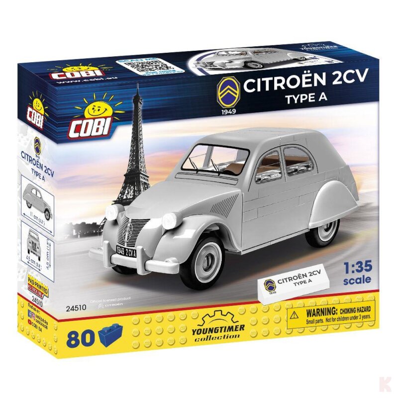 Cobi 24510 Youngtimer Citroën 2CV Type A 1949