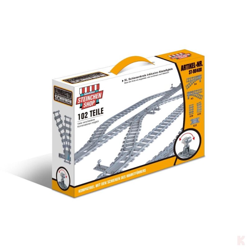ST-98400 Eisenbahn XL-Schienenkreis inkl. Abstellgleis