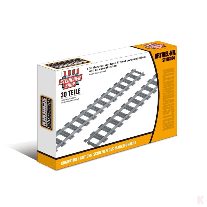 ST-98004 Eisenbahn Schiene 30 Geraden