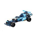 CaDA C52015W Blue Stunt Storm 6in1 Pull Back Klemmbaustein