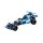 CaDA C52015W Blue Stunt Storm 6in1 Pull Back Klemmbaustein