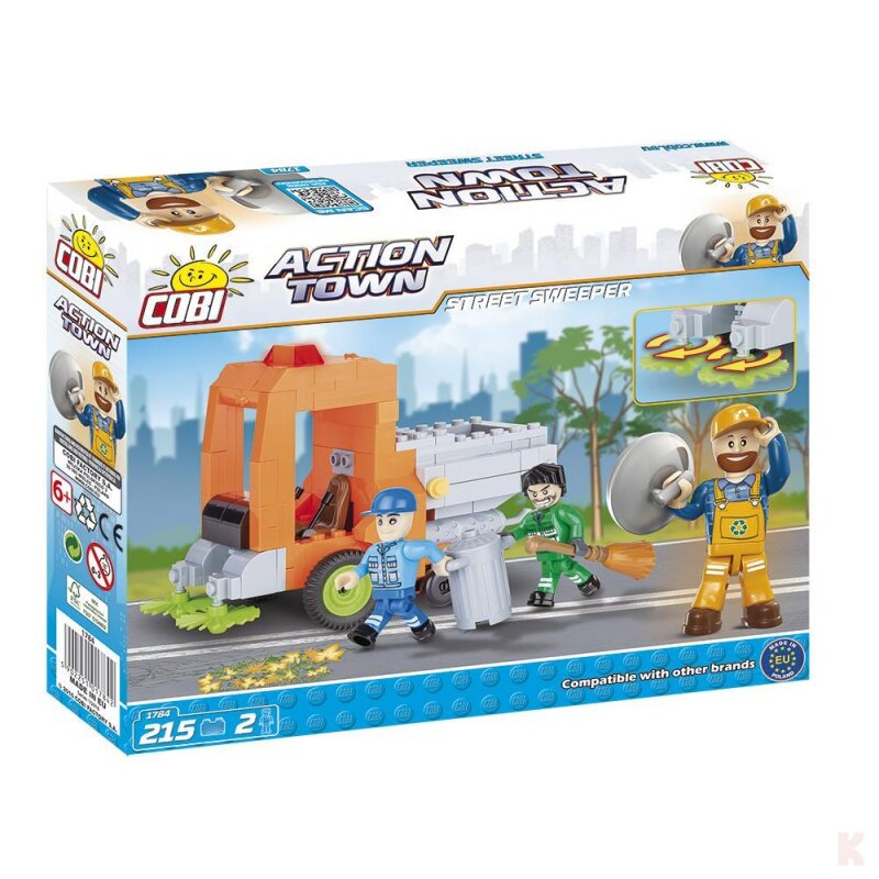 Cobi 1784 Action Town Street Sweeper