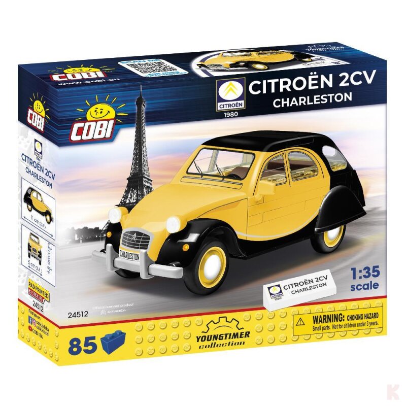 Cobi 24512 Youngtimer Citroën 2CV Charleston