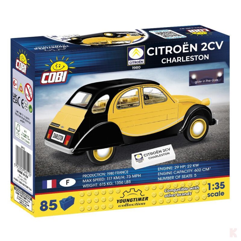 Cobi 24512 Youngtimer Citroën 2CV Charleston