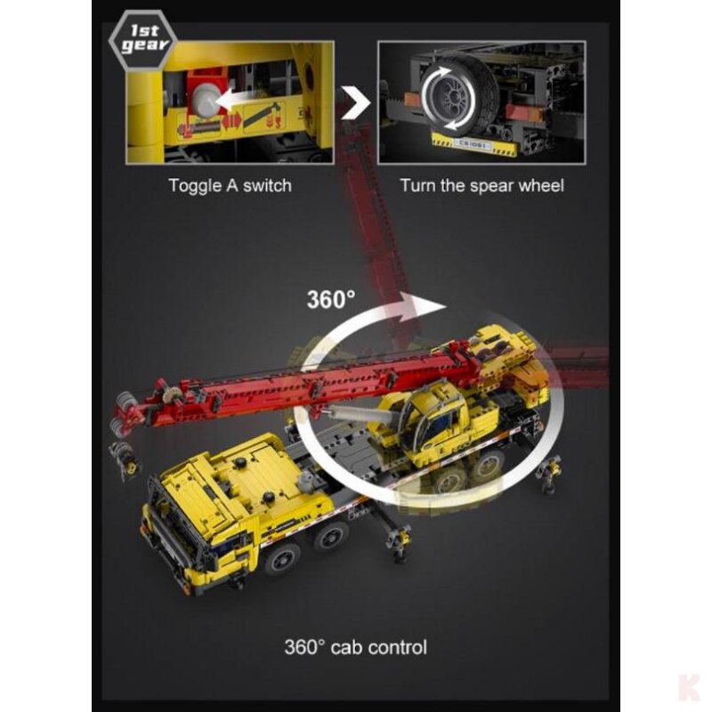 CaDA C61081W Mobile Crane Autokran