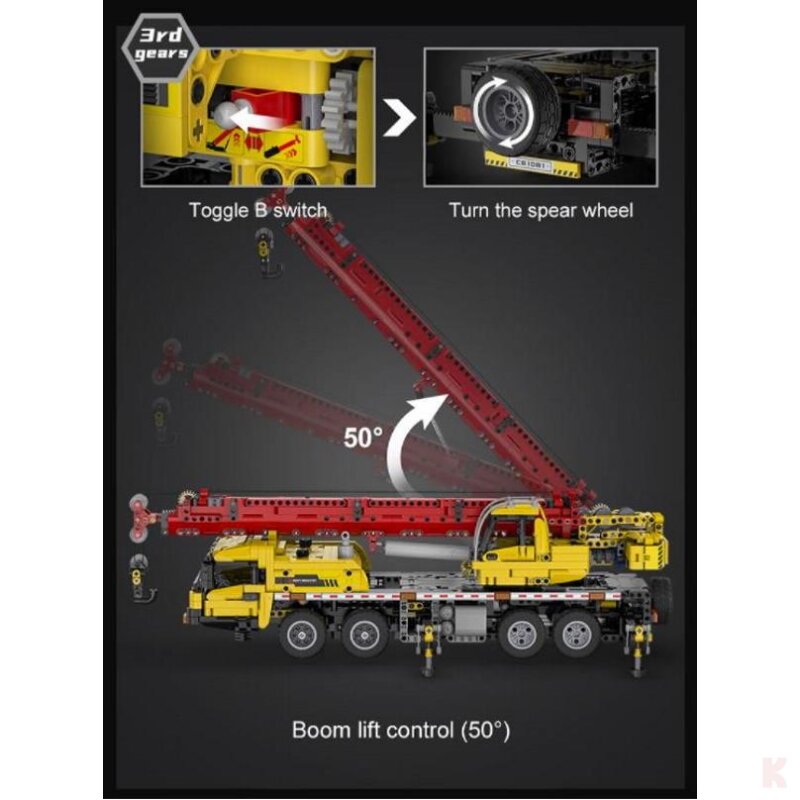 CaDA C61081W Mobile Crane Autokran