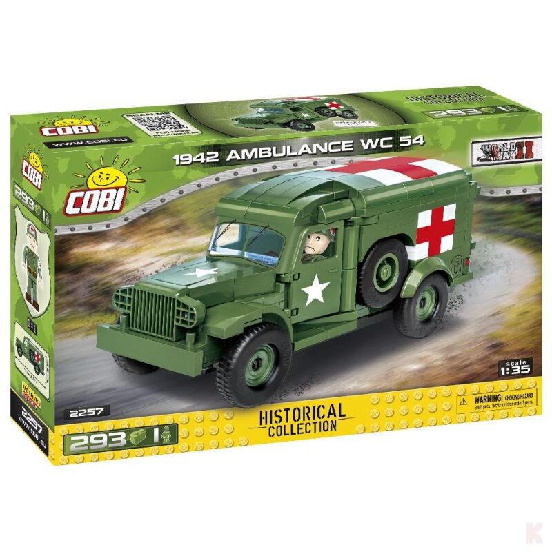 Cobi 2257 1942 Ambulance WC 54