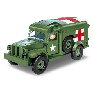 Cobi 2257 1942 Ambulance WC 54 Klemmbaustein