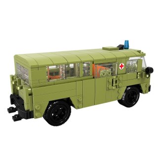 Gamedealer XO001 UAZ 452 Buchanka Russischer Milit&auml;r Kleinbus