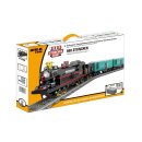 Steinchenshop ST-97060 Schwarze Dampflokomotive inkl. Schienenkreis und Antrieb