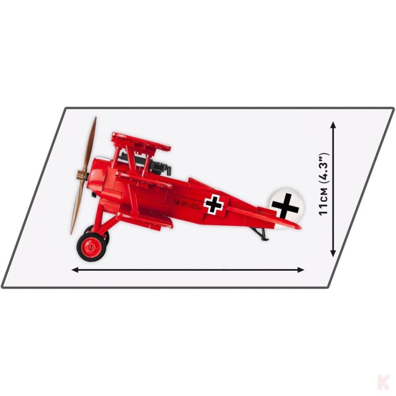 Cobi 2986 Fokker Dr.1 Red Baron