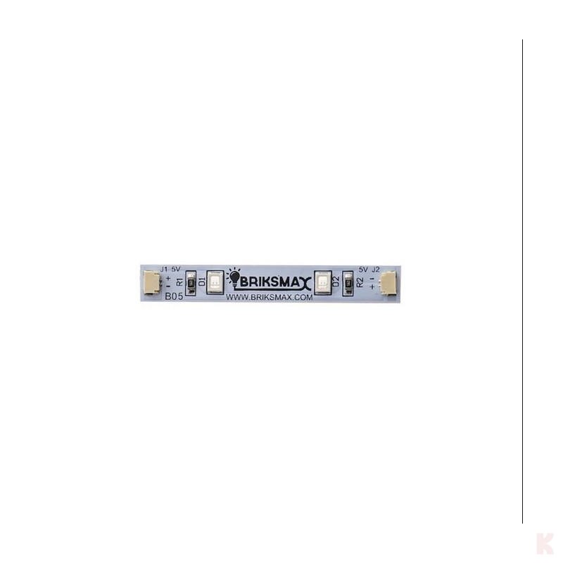 Briksmax BXB05_3 Lichtstreifen Rot (3 Stück)