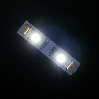 Briksmax BXB08_3 Lichtstreifen kurz Weiß (3 Stück) Klemmbaustein