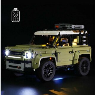 Briksmax BX246_3 LED Beleuchtungsset für LEGO® Land Rover Defender 42110 Beleuchtung