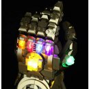 Briksmax BX455 LED Beleuchtungsset für LEGO® Infinity Handschuh 76191