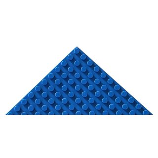 Klemos KL-20070 Klemmbaustein Grundplatte Gro&szlig; 50x50 Blau (40cmx40cm)