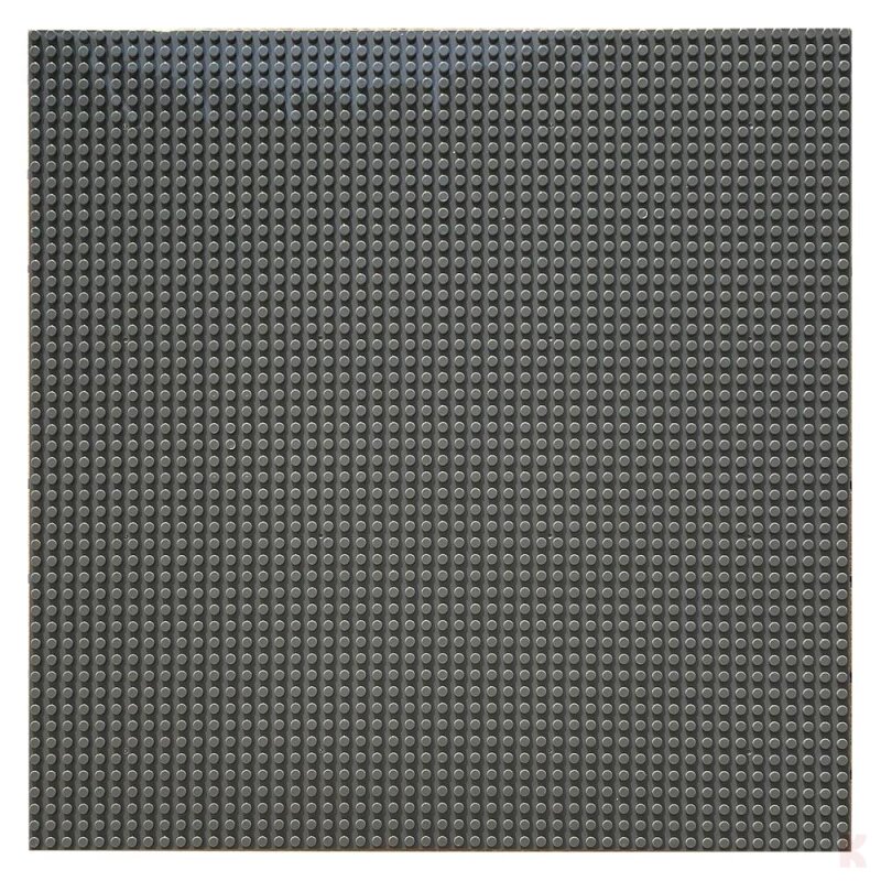 Klemos KL-20070 Klemmbaustein Grundplatte 50x50 Dunkelgrau (40cmx40cm) Klemmbaustein
