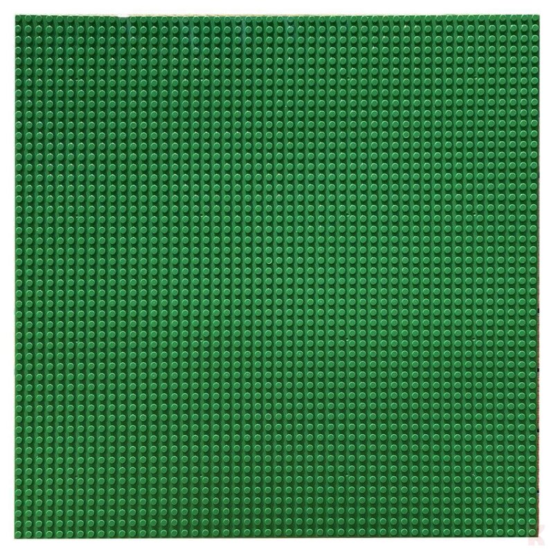 Klemos KL-20070 Klemmbaustein Grundplatte 50x50 Dunkelgrün (40cmx40cm) Klemmbaustein