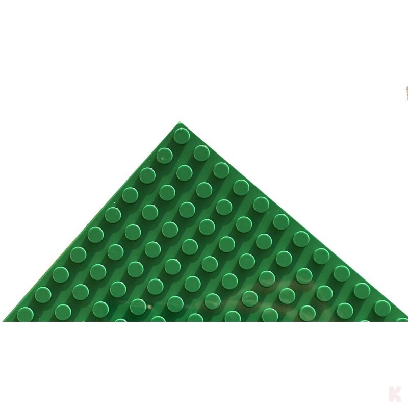 Klemos KL-20072 Klemmbaustein Grundplatte Groß 50x50 Dunkelgrün (40cmx40cm)