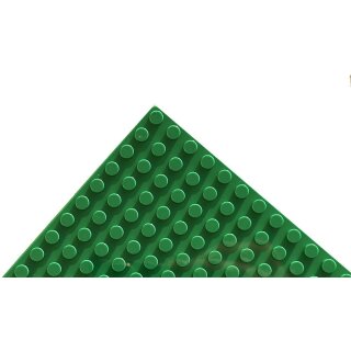 Klemos KL-20072 Klemmbaustein Grundplatte Gro&szlig; 50x50 Dunkelgr&uuml;n (40cmx40cm)