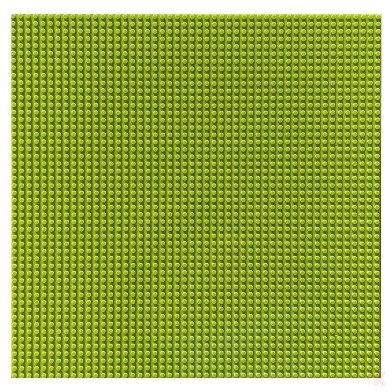 Klemos KL-20075 Klemmbaustein Grundplatte 50x50 Lime Grün (40cmx40cm) Klemmbaustein