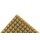 Klemos KL-20076 Klemmbaustein Grundplatte Groß 50x50 Sand Beige (40cmx40cm)