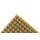 Klemos KL-20076 Klemmbaustein Grundplatte Groß 50x50 Sand Beige (40cmx40cm)