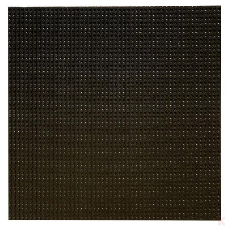 Klemos KL-20077 Klemmbaustein Grundplatte 50x50 Schwarz (40cmx40cm) Klemmbaustein