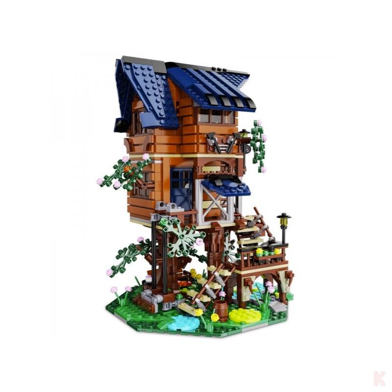 CaDA C66004 Vier Jahreszeiten Baumhaus Klemmbaustein