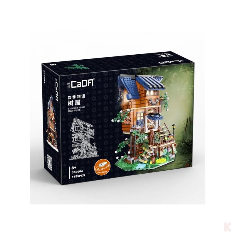CaDA C66004W Vier Jahreszeiten Baumhaus