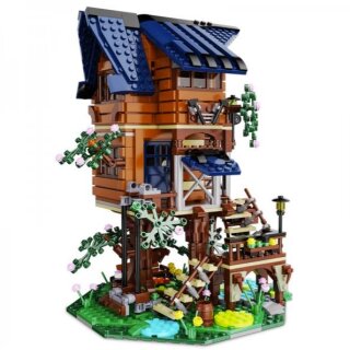 CaDA C66004 Vier Jahreszeiten Baumhaus Klemmbaustein