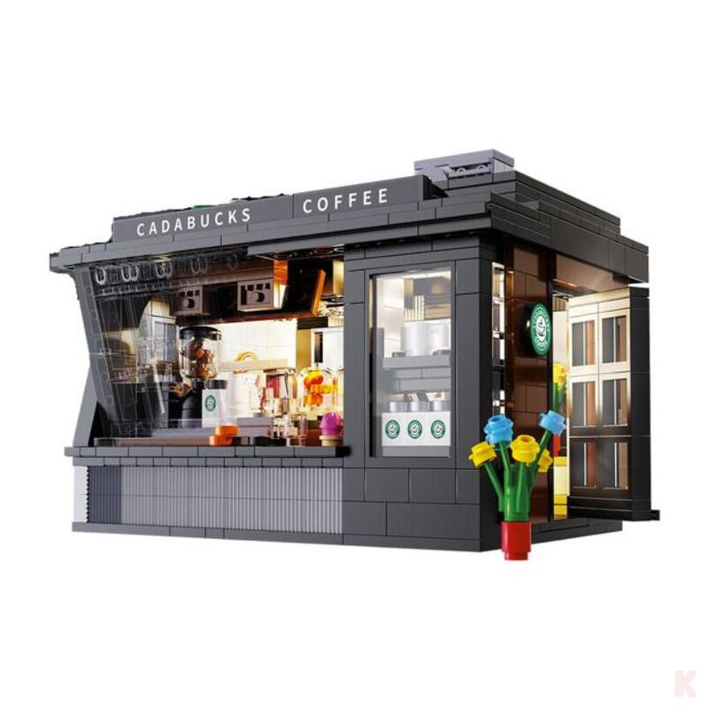 CaDA C66005W Kaffeehaus Klemmbaustein