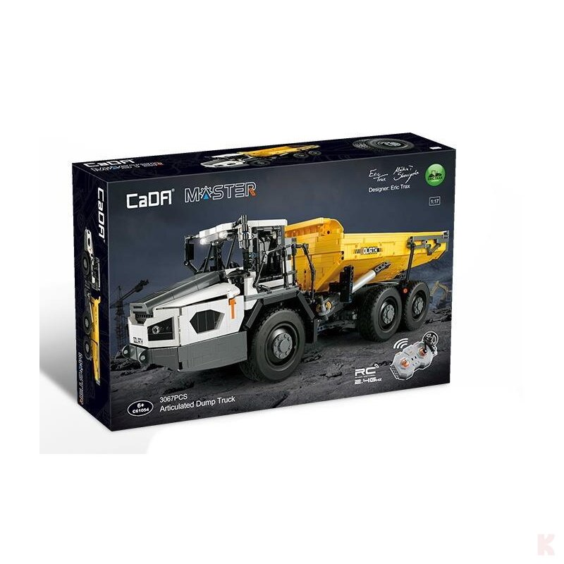 CaDA C61054W Knickgelenkter Muldenkipper RC