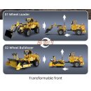 CaDA C65004W 2in1 Radlader und Planierraupe